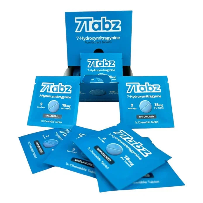 7Tabz 7-Hydroxymitragynine Tablets 15mg (Single) - Coastal Kratom Co