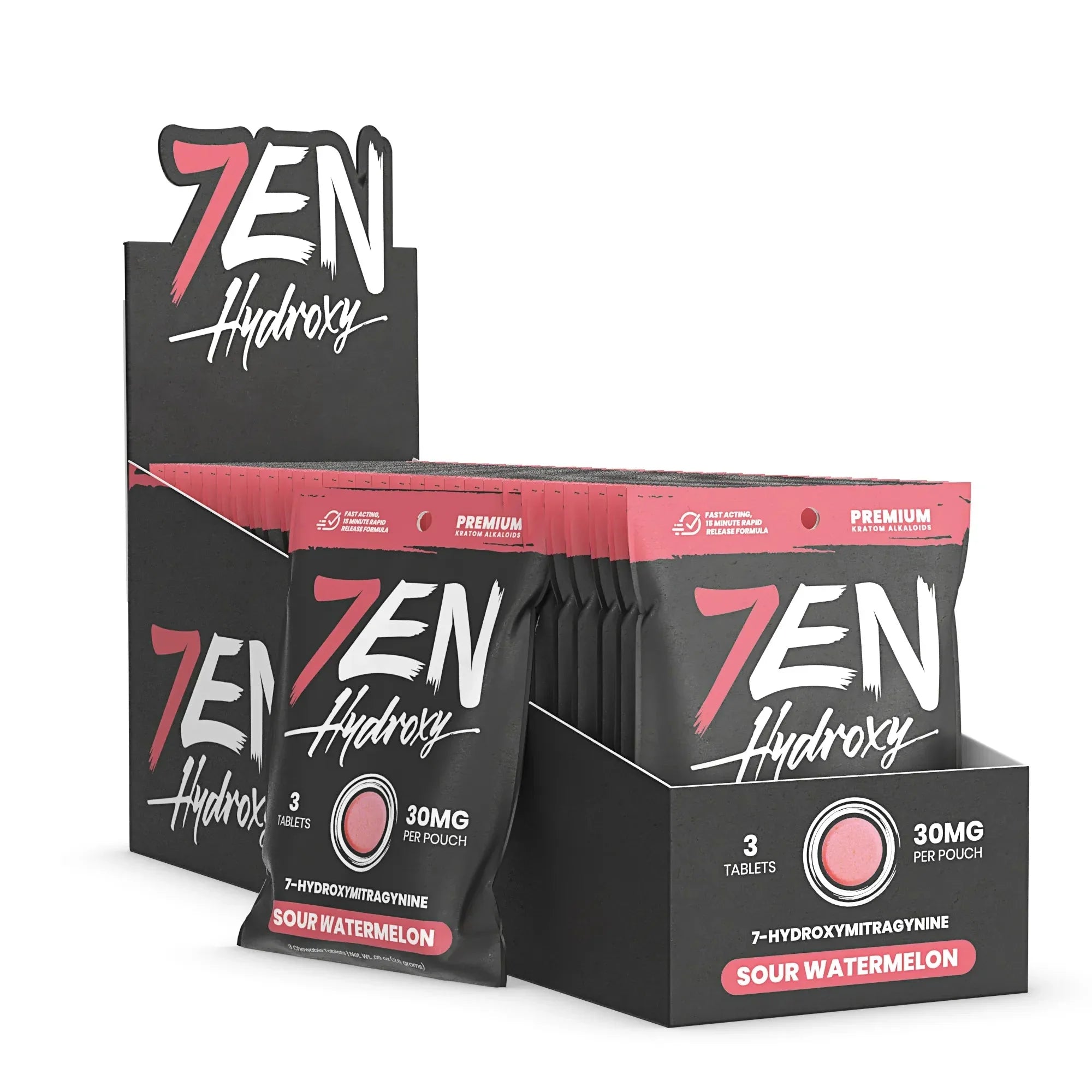 7EN 7-Hydroxy 10mg Kratom Tablets (3pk) - Coastal Kratom Co