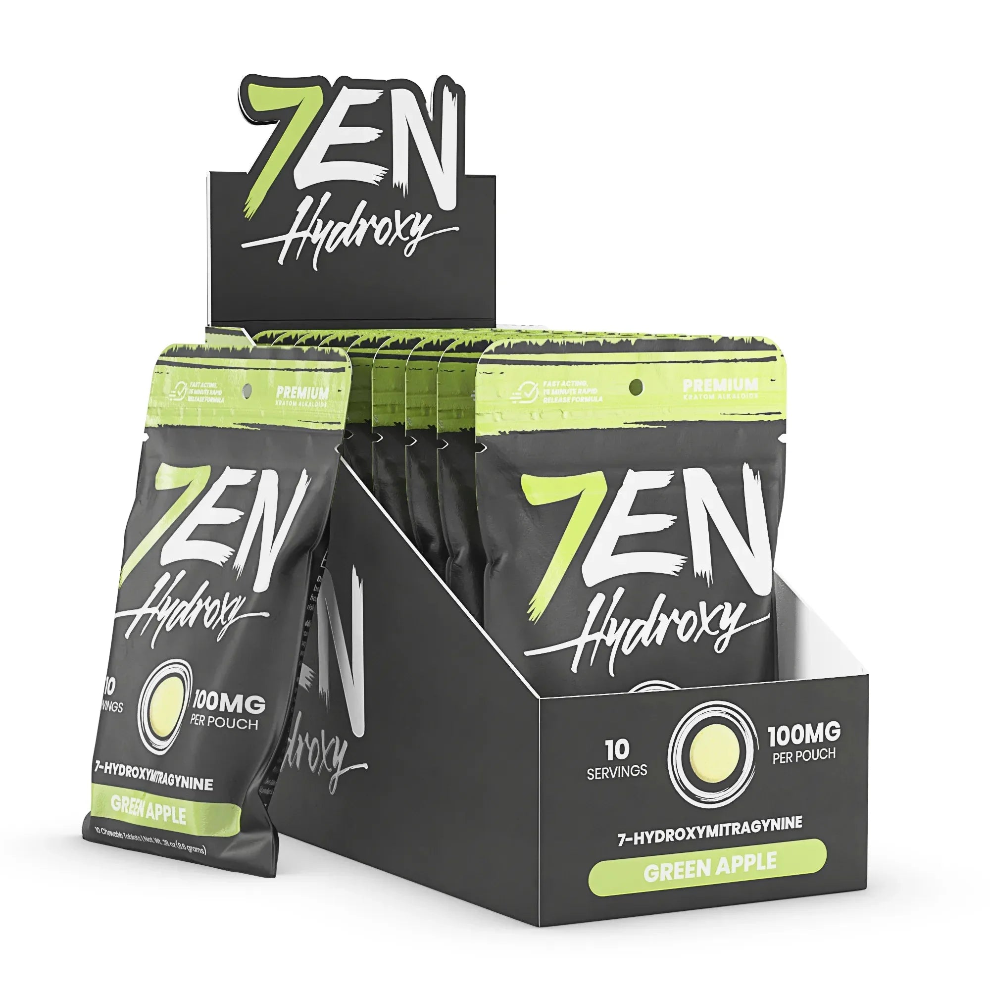7EN Hydroxy 10mg Kratom Tablets (10pk) - Coastal Kratom Co