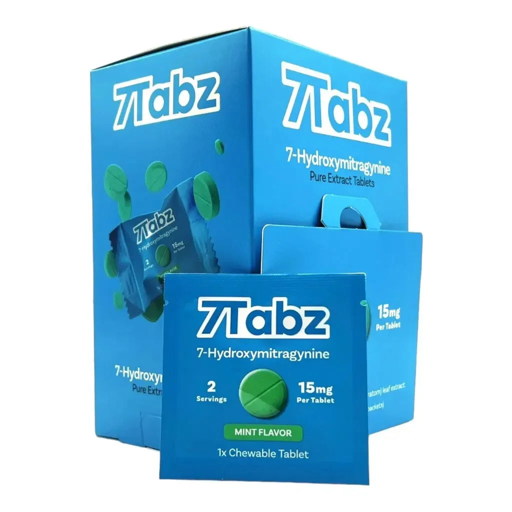 7Tabz 7-Hydroxymitragynine Tablets 15mg (Single) - Coastal Kratom Co
