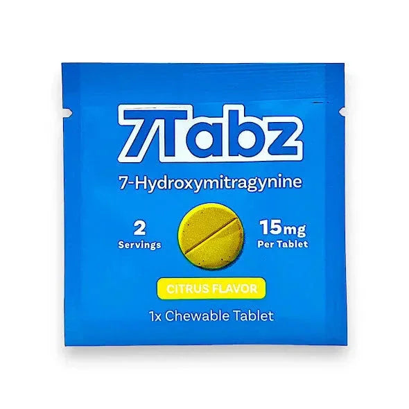 7Tabz 7-Hydroxymitragynine Tablets 15mg (Single) - Coastal Kratom Co