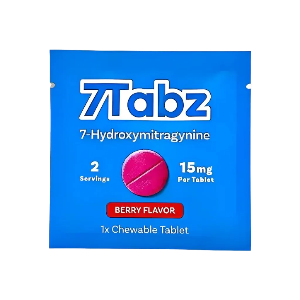 7Tabz 7-Hydroxymitragynine Tablets 15mg (Single) - Coastal Kratom Co
