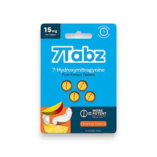 7Tabz 7-Hydroxymitragynine Kratom Tablets 10pk 40 Tabs - Coastal Hemp Co