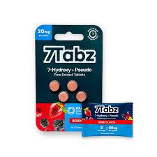 7Tabz 7-Hydroxy + Pseudo Tablets 20mg (4ct) - Coastal Kratom Co