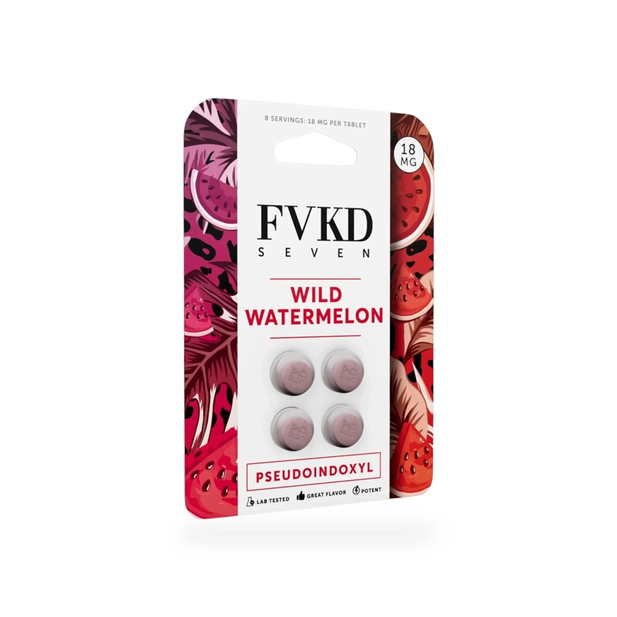 FVKD SEVEN Pseudoindoxyl 4pk Kratom Tablets (18mg) - Coastal Kratom Co