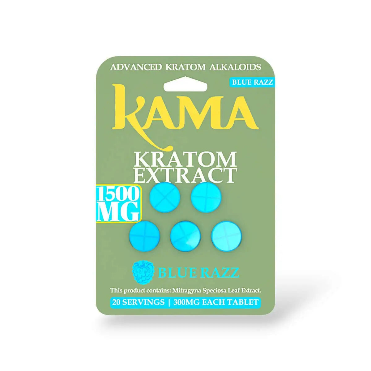 Kama Kratom Extract | 300mg | 5ct | 1500mg