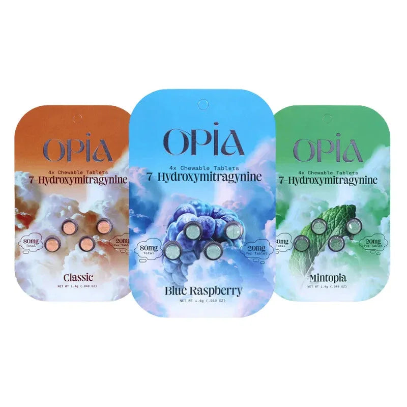 Opia 7-Hydroxy Tablets (10-Pack Display) - Coastal Kratom Co