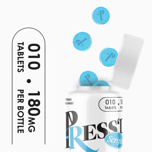 PRESS'D Scripts 7-Hydroxymitragynine Tablets 10ct Jar Trippy Sugar Coastal Hemp Co