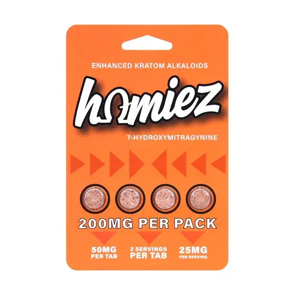 HOMIEZ 7-OH Tablets | 4 Count - Coastal Kratom Co