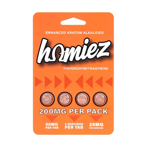HOMIEZ 7OH Tablets | 4 Count Homiez Coastal Hemp Co