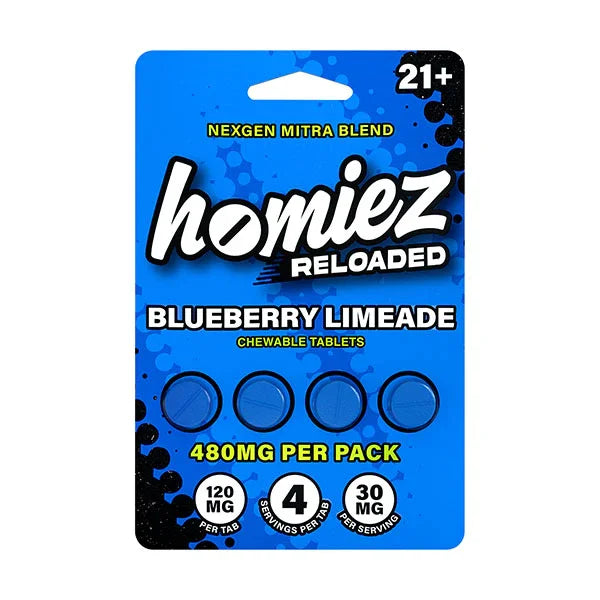 Homiez Reloaded Botanical Blend Tablets