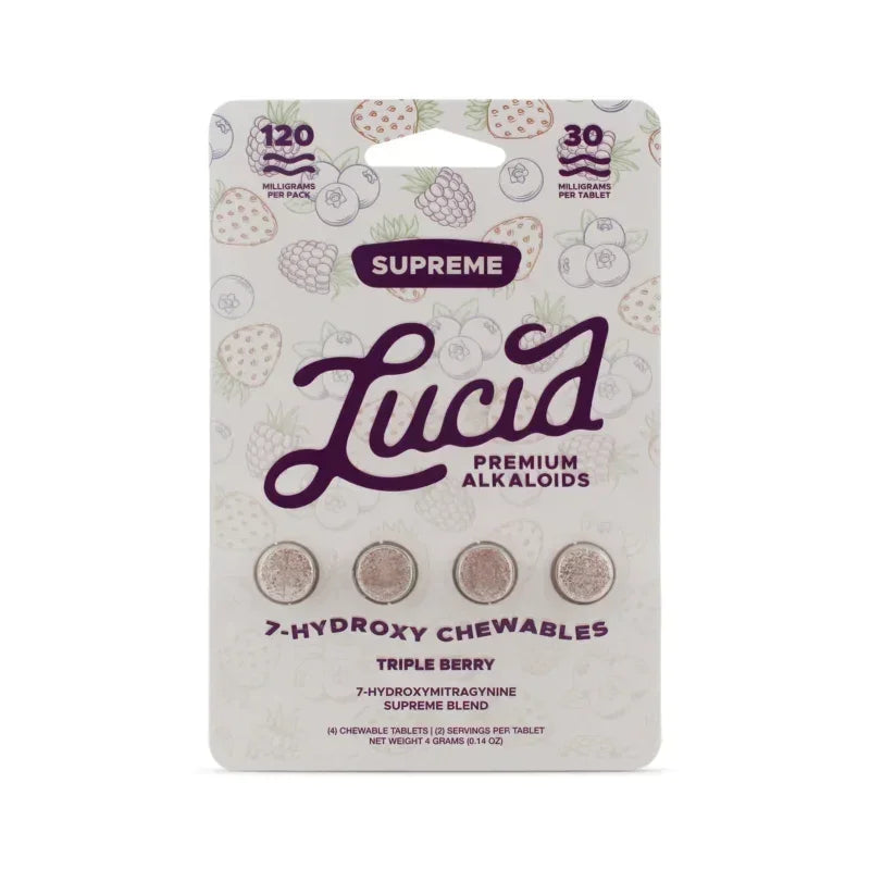 Lucid 7-Hydroxy Supreme Blend 120mg Lucid Coastal Hemp Co