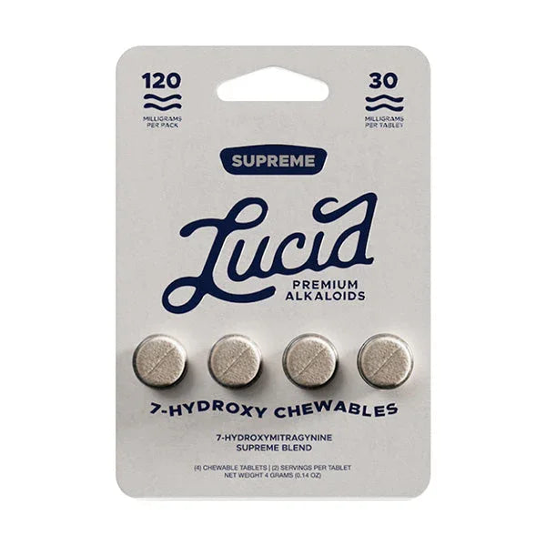 Lucid 7-Hydroxy Supreme Blend 120mg Lucid Coastal Hemp Co