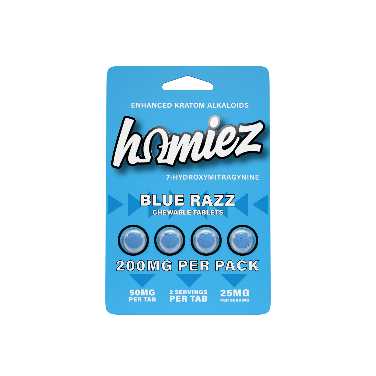 HOMIEZ 7-OH Tablets | 4 Count Homiez Coastal Hemp Co