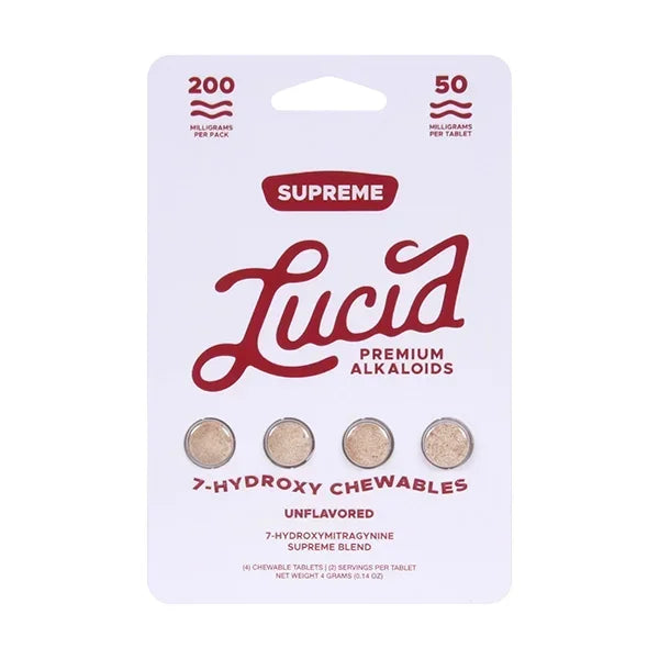Lucid 7-Hydroxy Supreme Blend 200mg Lucid Coastal Hemp Co