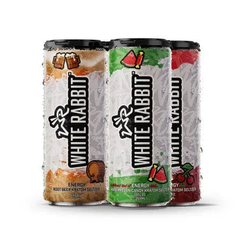 White Rabbit Kratom Seltzer White Rabbit Coastal Hemp Co