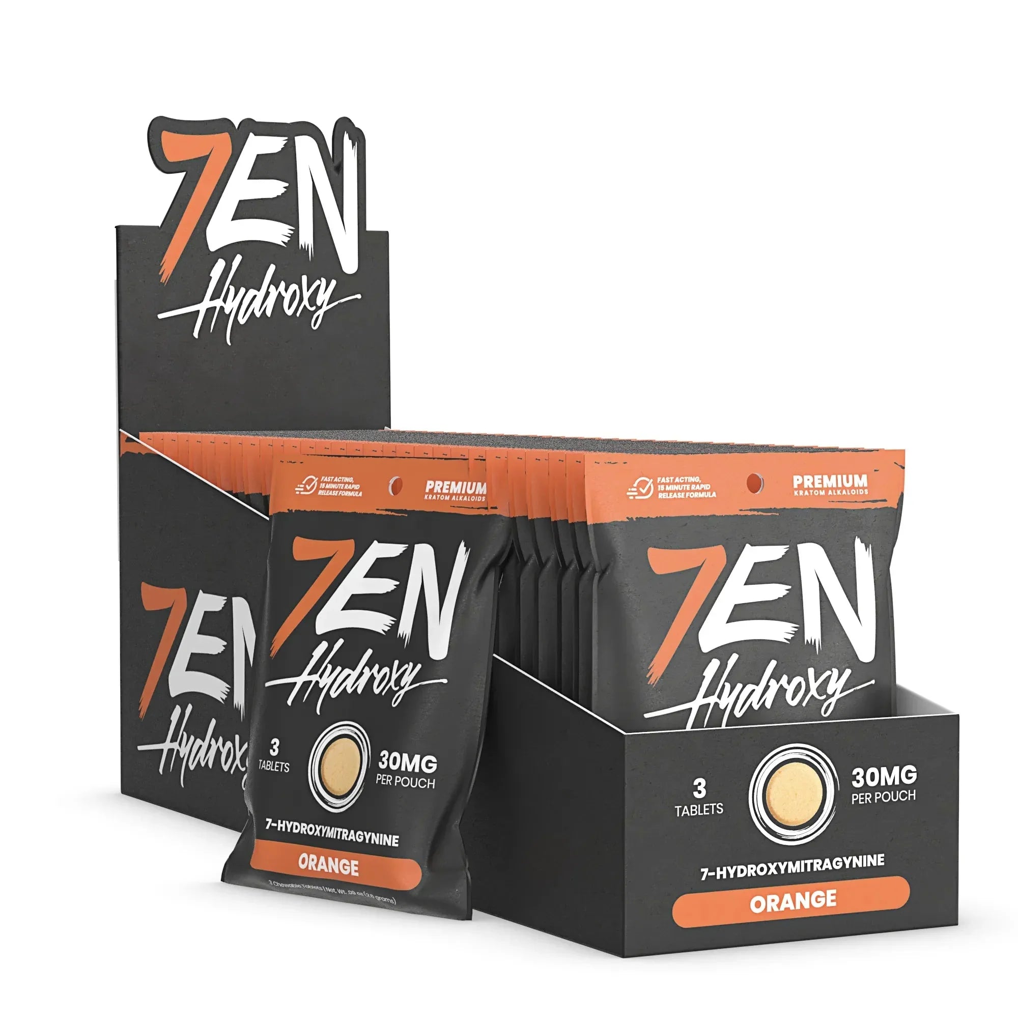 7EN 7-Hydroxy 10mg Kratom Tablets (3pk) - Coastal Kratom Co