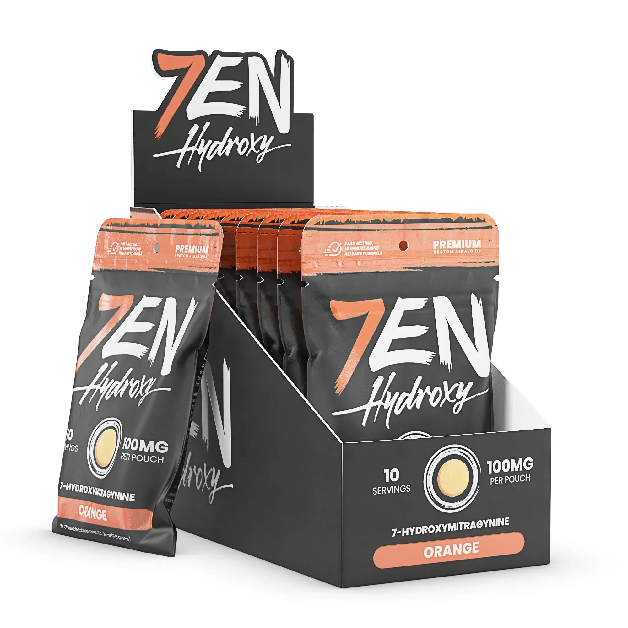 7EN Hydroxy 10mg Kratom Tablets (10pk) - Coastal Kratom Co