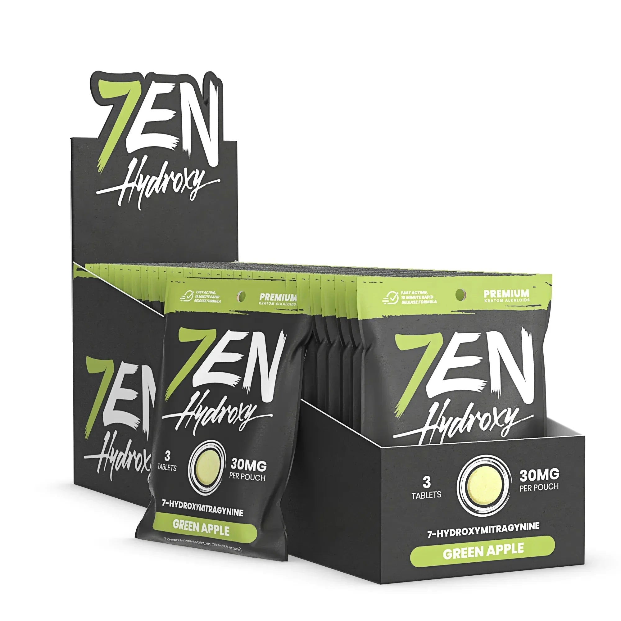 7EN 7-Hydroxy 10mg Kratom Tablets (3pk) - Coastal Kratom Co