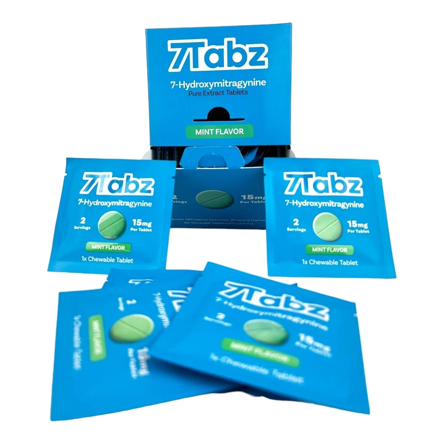 7Tabz 7-Hydroxymitragynine Tablets 15mg (Single) - Coastal Hemp Co