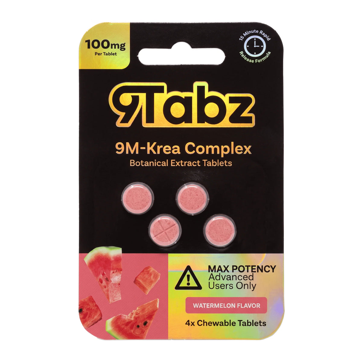 9Tabz Tablets Botanical Blend Tablets 400mg 4-Count