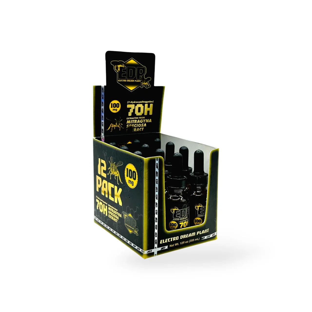 EDP Electro Dream Plant Kratom Shot 7-OH 100mg EDP ELECTRO Dream Coastal Hemp Co