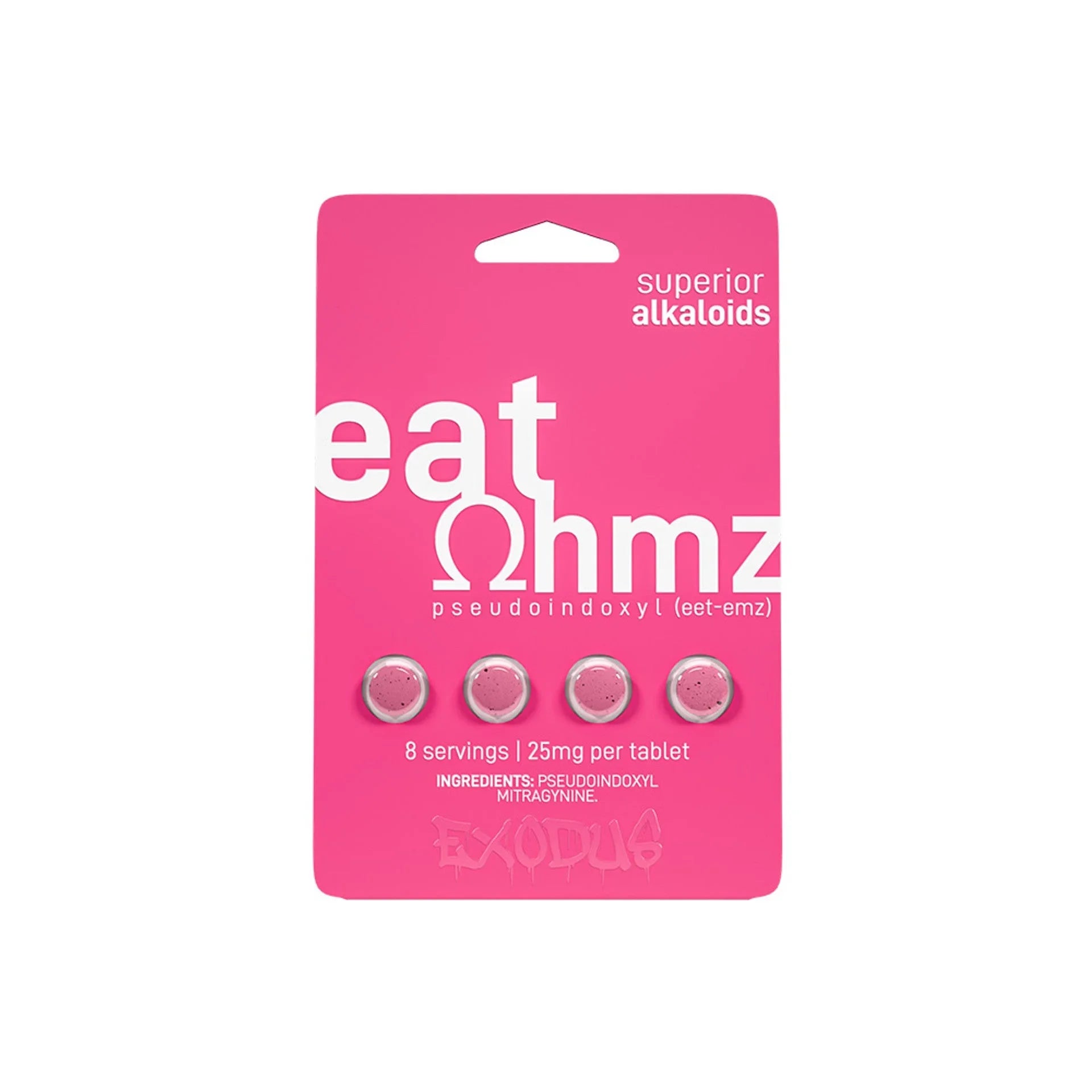 Eat Ohmz Pseudo + 7-OH Kratom Tablets - Coastal Kratom Co