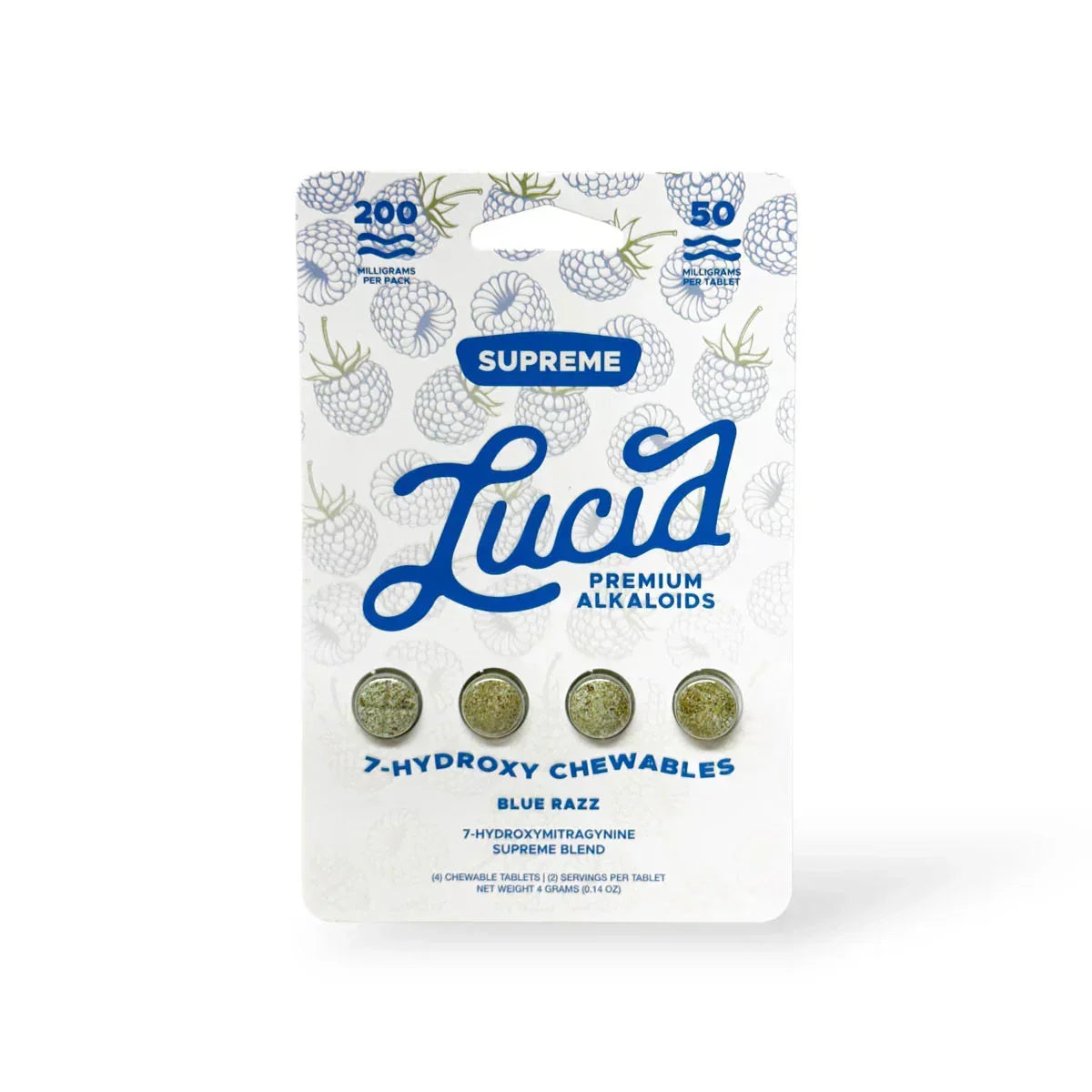 Lucid 7-Hydroxy Supreme Blend 200mg Lucid Coastal Hemp Co