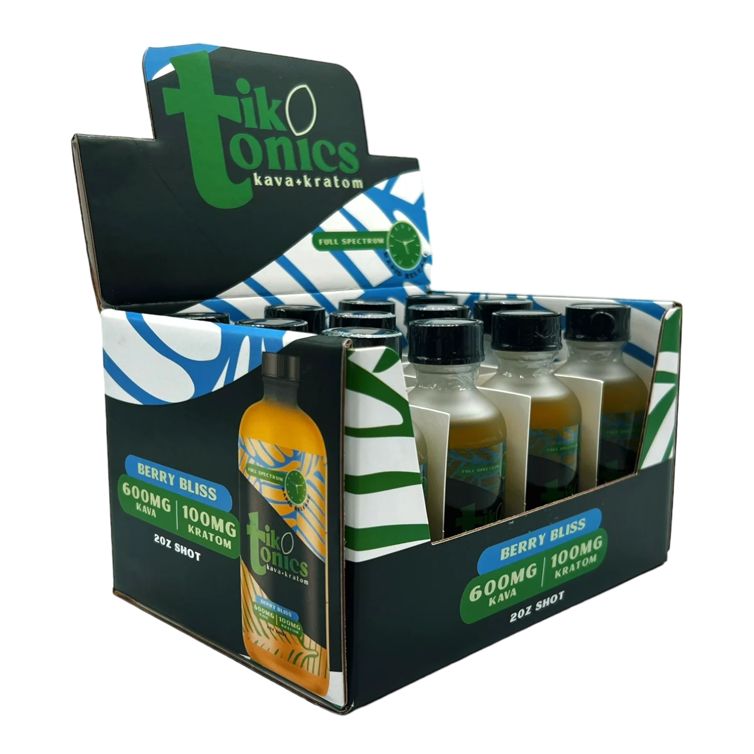 Tik Tonic – Kava Kratom Tonic (2 fl oz)