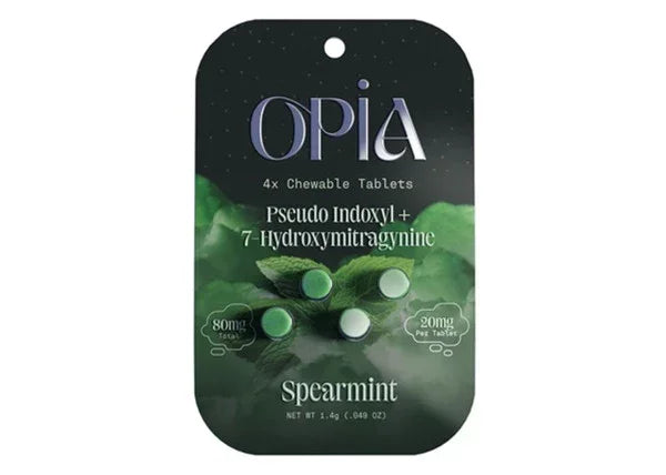 Opia 7-Hydroxy + Pseudo Chewable Tablets 80mg Opia Coastal Hemp Co