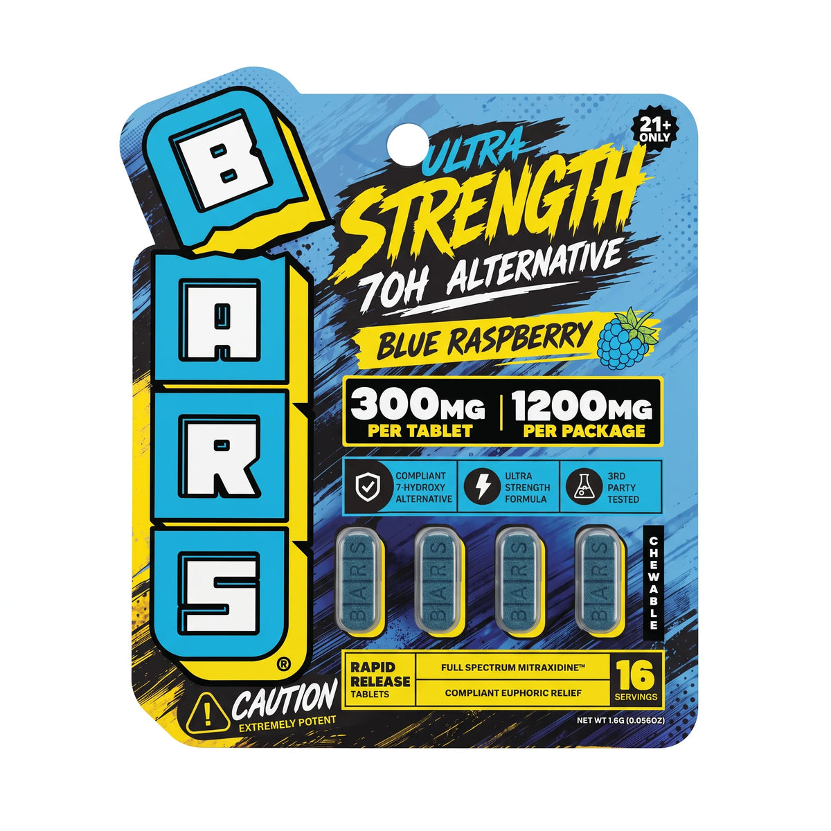 Tre House BARS Ultra Strength 7-OH Alternative Tablets (1200mg – 4 Count)