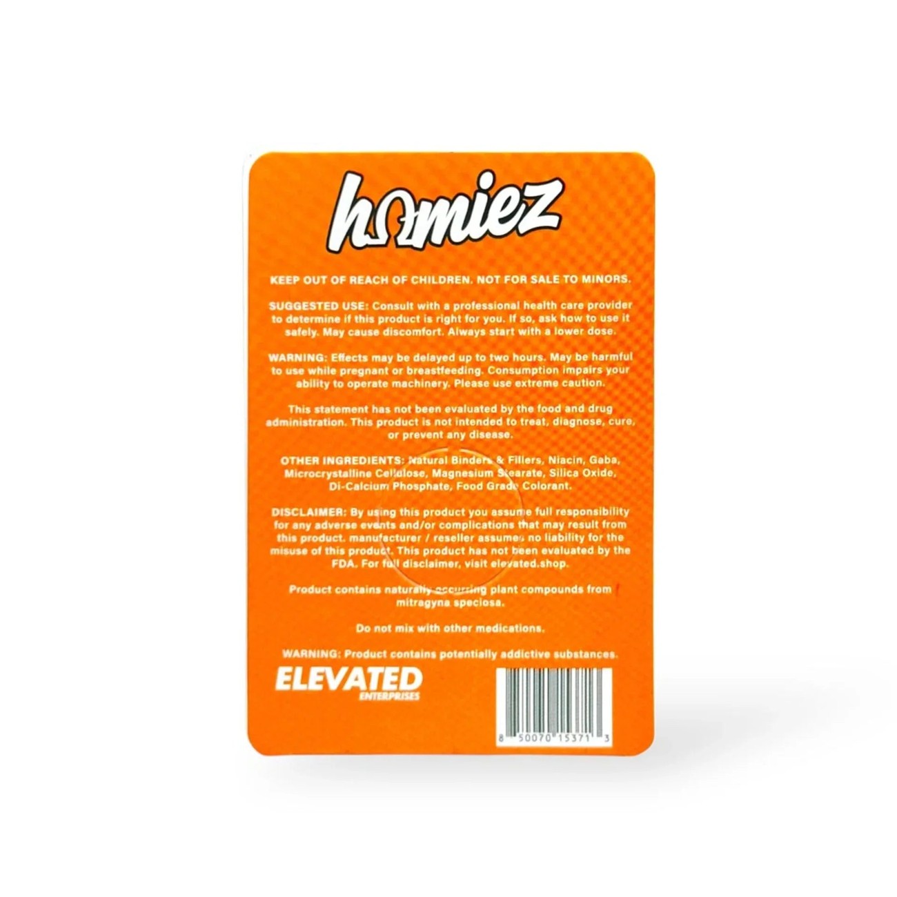 HOMIEZ 7OH Tablets | Single Homiez Coastal Hemp Co