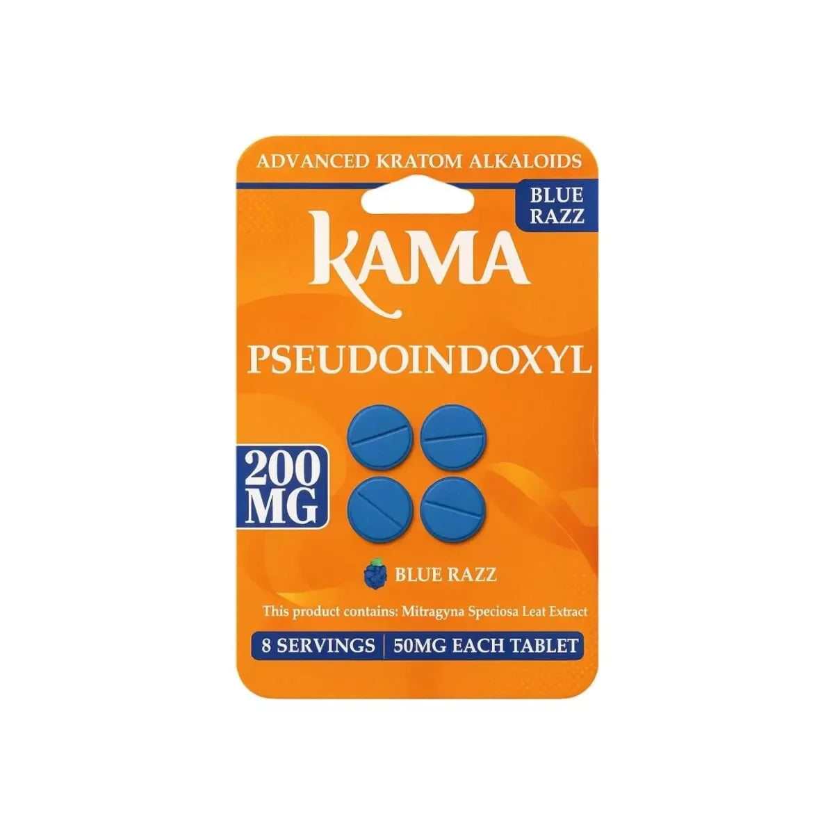 KamA Pseudoindoxl Kratom Alkaloids 50mg 4ct Kama Coastal Hemp Co