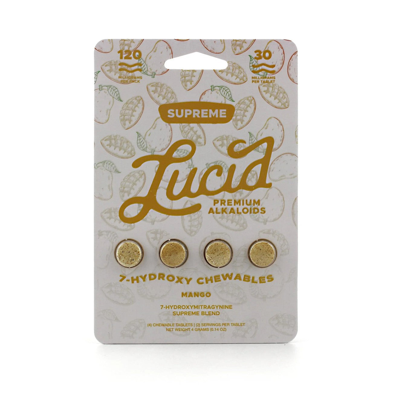 Lucid 7-Hydroxy Supreme Blend 120mg Lucid Coastal Hemp Co